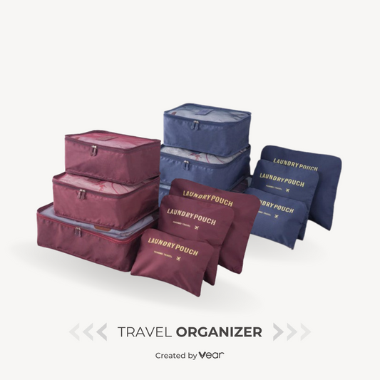 6 Pieces Travel Organizer ✈️